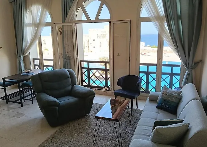 Azzurra Panoramic Sea & Pool View 1br Apartment