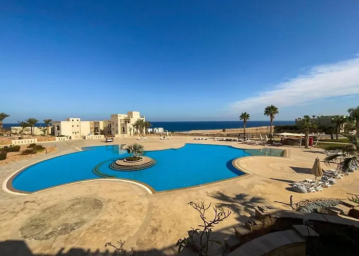 Azzurra Panoramic Sea & Pool View 1br Hurghada