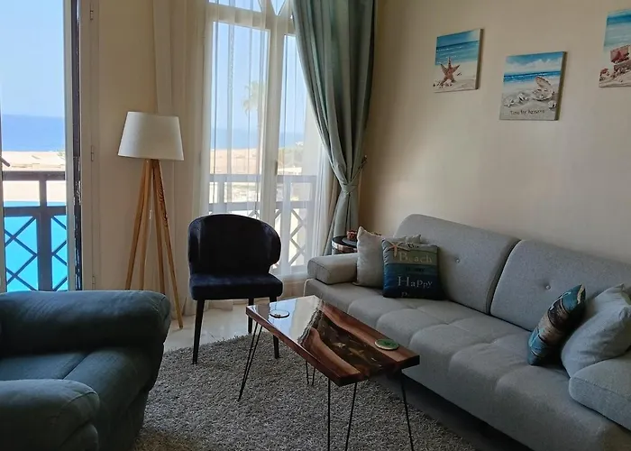 Azzurra Panoramic Sea & Pool View 1br Apartment *