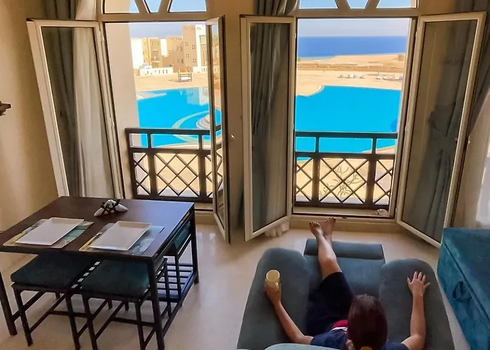 Azzurra Panoramic Sea & Pool View 1br *